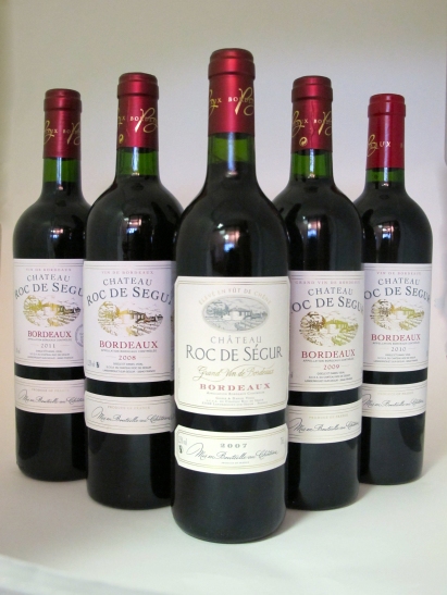 La gamme des Rouges du Château Roc de Ségur